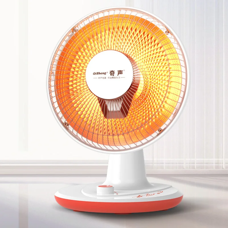 

Small Solar Heater Household Energy Saving Mini Small Electric Heating Electric Fan Speed Hot Heater FanRoasting Stove