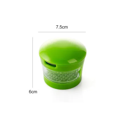 Garlic Grater Mini Portable ABS Stainless Steel Garlic Press Chopper Slicer Hand Presser Grinder Crusher Kitchen Tool