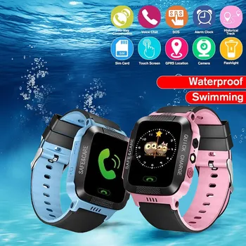 

Y03 Smart Watch Multifunction Children Digital Wristwatch Alarm Baby Watch With Remote Monitoring Birthday Gifts For Kids