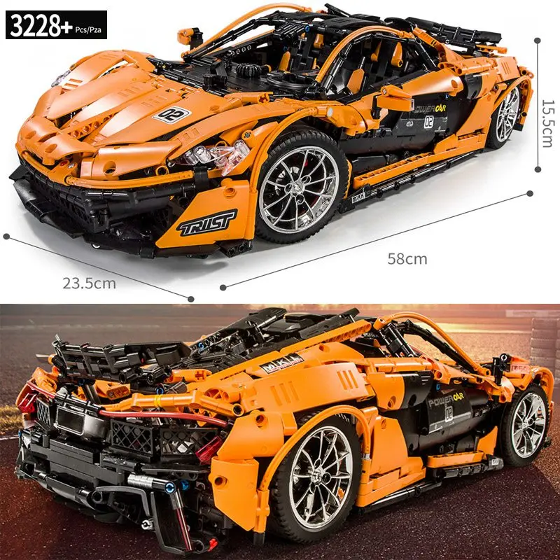 

3228pcs Super Car Bricks Compatible with legoinglys Technic MOC Model Building Blocks Racing Car Technical Toys For Children
