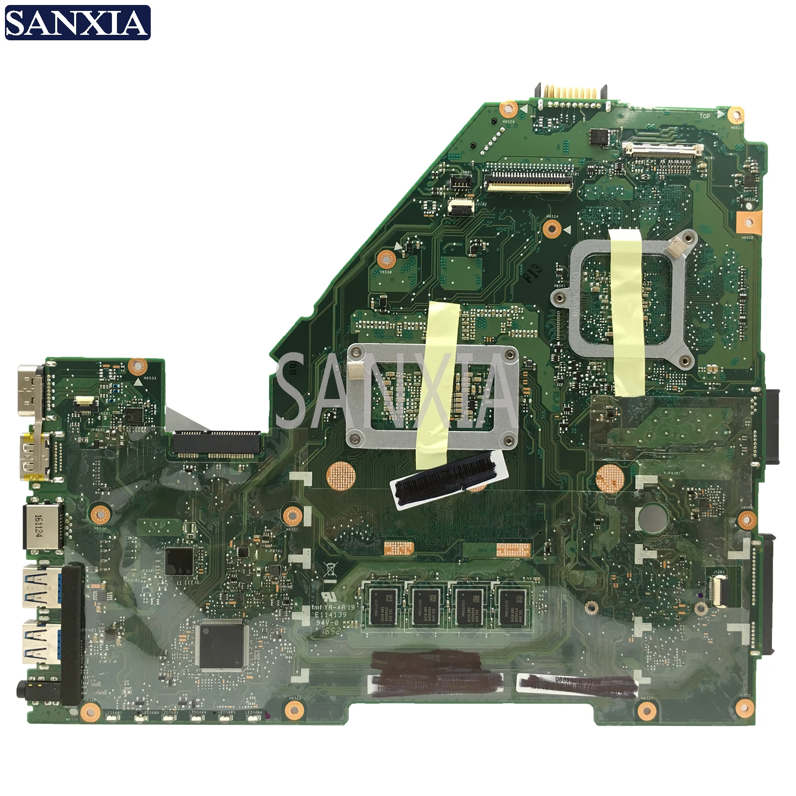  KEFU X550VX Laptop motherboard for ASUS X550VX X550V original mainboard 8GB-RAM I7-6700HQ GTX950M