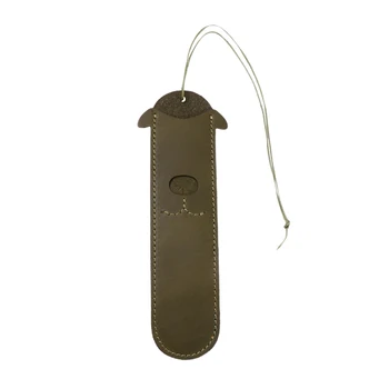 

Creative Pen Case Holder Fashion Pens Pouch Leather Pen Protective Bag School Office Stationery Pen Decor