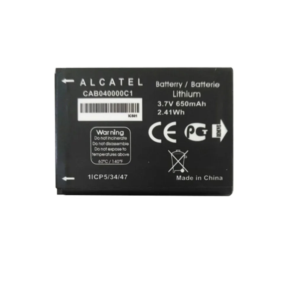 Аккумуляторная батарея CAB0400000C1 CAB22B0000C1 CAB22D0000C1 для ALCATEL One Touch 2012D 2010D 2010X 356 665 |
