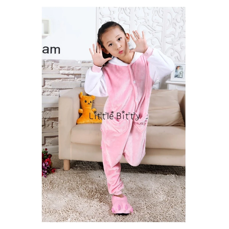 Детская одежда для сна с рисунком лягушки; детская пижама с вышивкой; зимняя одежда для мальчиков; детская пижама; Пижама с единорогом для детей 4-12 лет - Цвет: L07