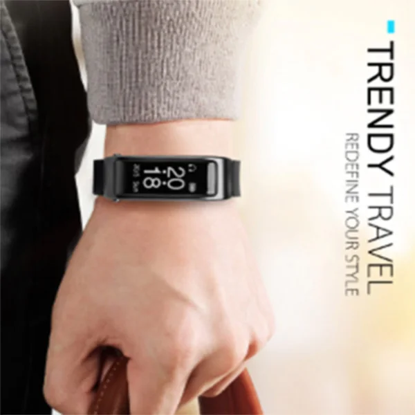 Smart Bracelet Wireless Communication Sport Step Counting Heart Rate Sleep Record PUO88