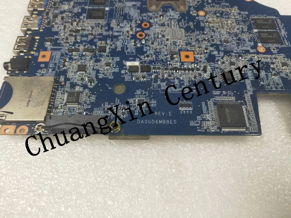 Для ноутбука SONY SVF15AA1QT DA0GD6MB8E0 REV: E материнская плата с процессором i3 оригинальная интегрированная материнская плата полностью протестирована