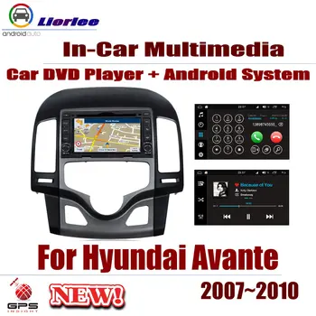 

Car Android System Android 8 Core A53 Processor IPS LCD Screen For Hyundai Avante 2007~2010 Radio DVD Player GPS Navi