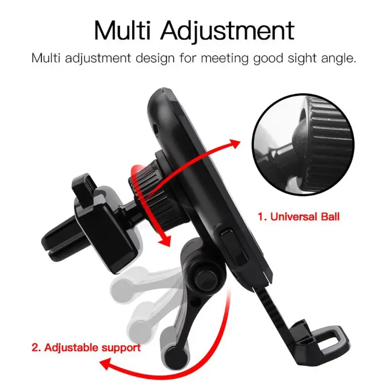 Универсальный автомобильный держатель для телефона с вентиляционным отверстием для большинства смартфонов