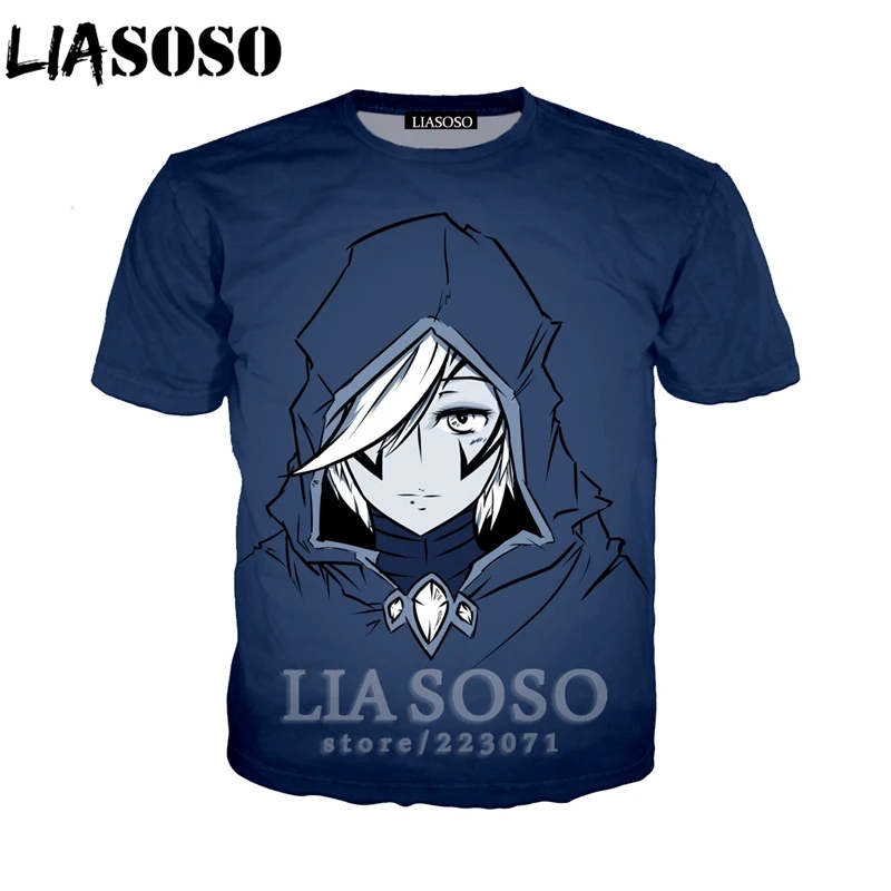  2019 3D Print New Fashion Sweatshirt Men Women Video Game Dota 2 T-Shirt Casual Unisex Short homme 