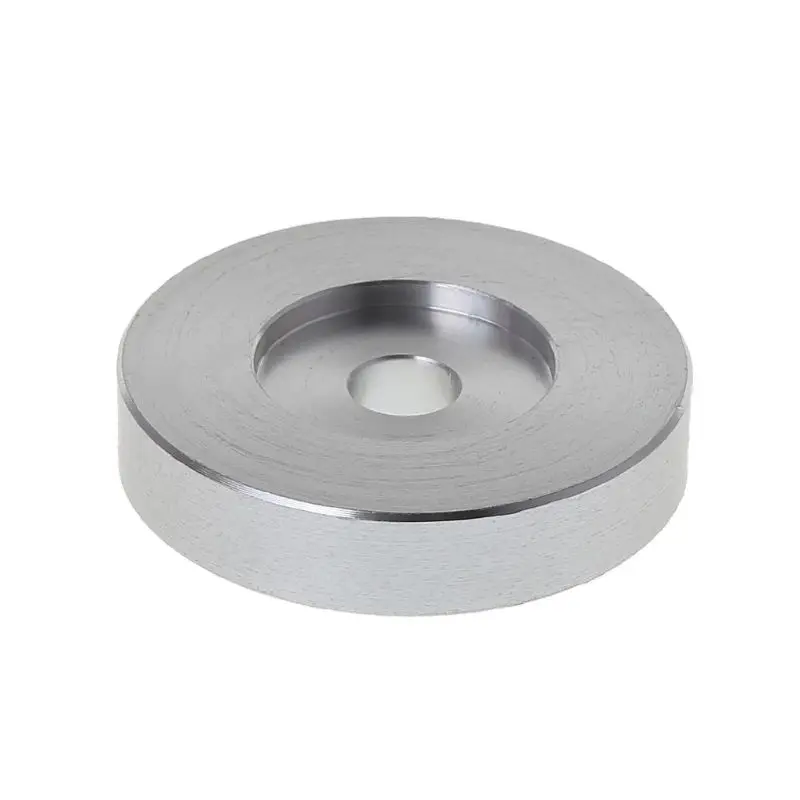 

Record Turntable Adapter 45 RPM Aluminum Silver for 7" Vinyl Technics SL1200 Series 634A