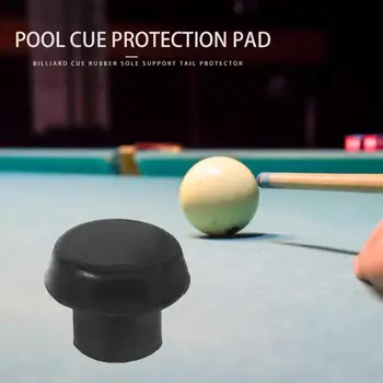 

10pcs Billiard Cue Bottom Rubber Plug Protection Pad Pole Tail Cover Case Protect the Bottom of the Club from Bumping