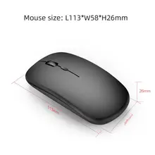 Bluetooth 2,4G двухрежимный беспроводной мышь Прочный Удобный ноутбук ПК игровой мыши для ноутбука игровой плеер