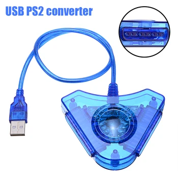 

Pohiks 1pc Dual PSX PS1 PS2 P-laystation 2 To PC USB Pad Controller Converter Adapter for Game Accessories