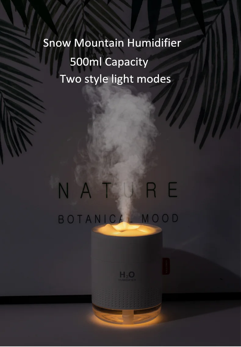 500 мл ароматерапия эфирное масло umidificador usb диффузор Арома масло увлажнитель воздуха портативный автомобильный humificador тумана