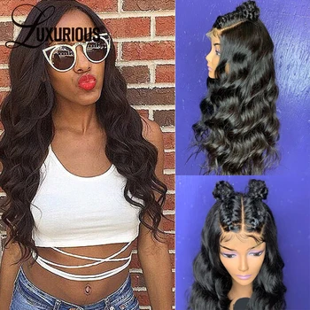 

Loose Wave Lace Front Human Hair Wigs For Women Brazilian Remy Hair Closure Wig Pre Plucked 13x3 Human Hair Wigs With Baby Hair