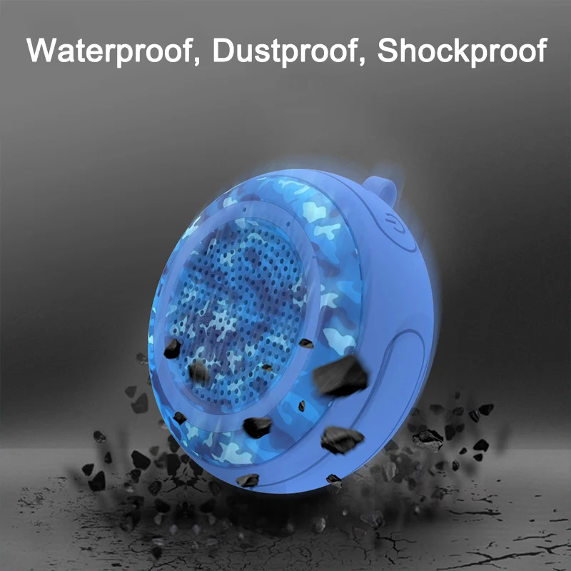 Открытый портативный Bluetooth динамик водонепроницаемый TWS стерео беспроводной динамик Поддержка TF карты FKU66