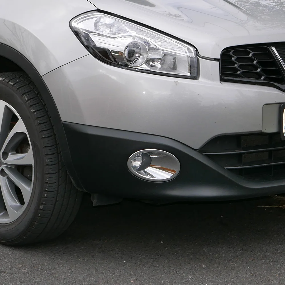 Для Nissan Qashqai + 2 / Dualis Ti Facelift 2010 2011 2012 2013 хромированный передний противотуманный