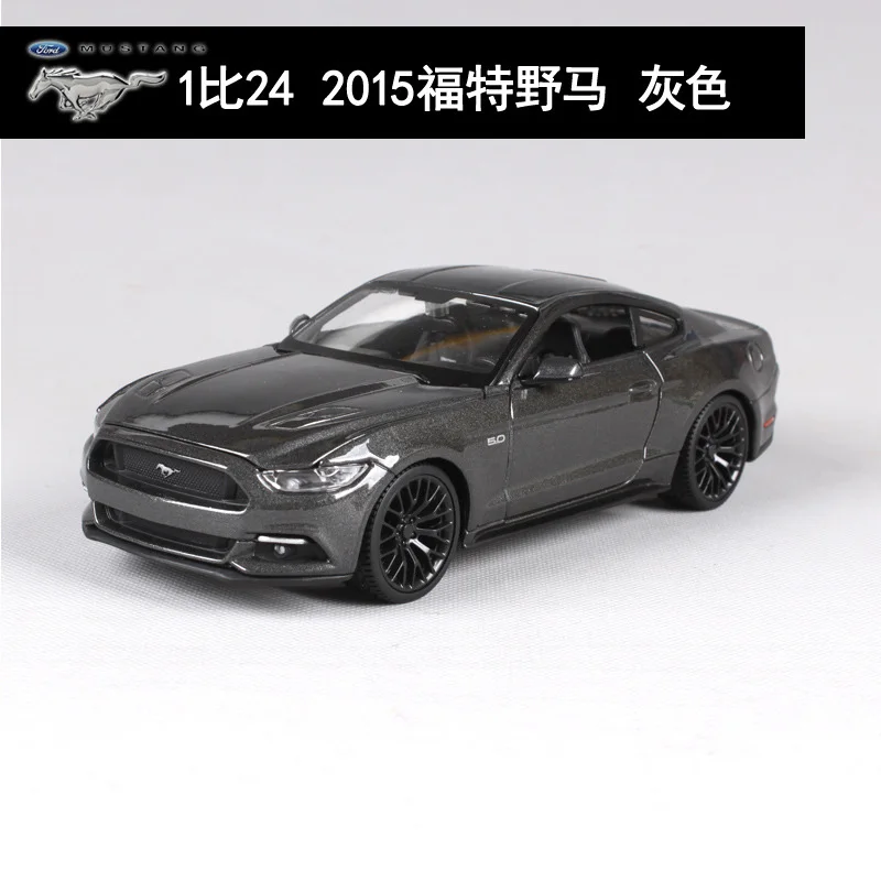 Maisto 1:24 спортивный автомобиль Ford Mustang Коллекционное издание металлическая литая модель автомобиля детские игрушки подарок - Цвет: 31508