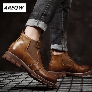 

Rubber Anti-Hit Steel Toe Cap Safety Short for Men Comfortable Protect Feet Work Safety Shoes Casual Men Shoes Leather
