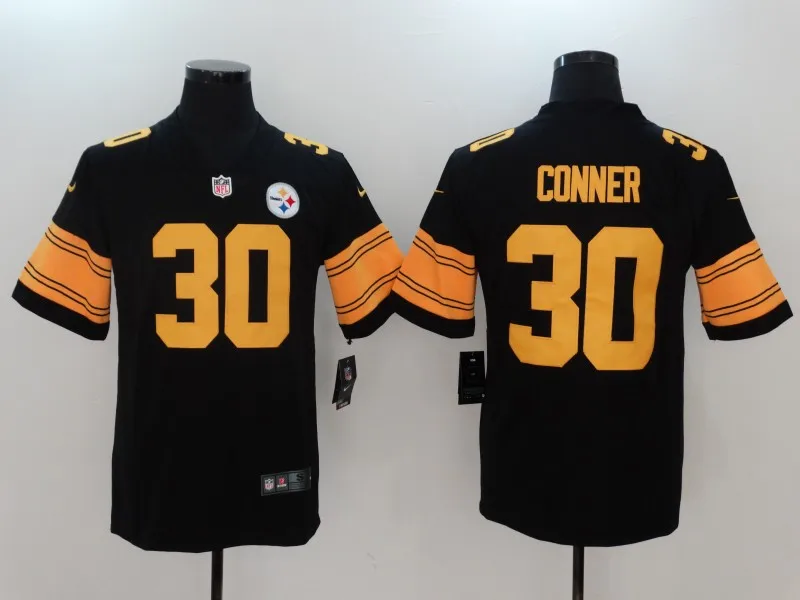 AS PICTURE Сшитый мужской Питтсбург Антоний коричневый JuJu Smith-Schuster Ben Roethlisberger T.J. Ватт Алехандро виллануева Le'Veon Bell Джерси - Цвет: AS PICTURE
