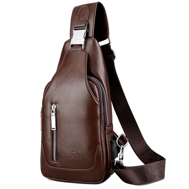 

New Style Daishu Men Chest Bag Business Casual Men's Bag Korean-style Fashion Multi-functional Outdoor Shoulder Bag