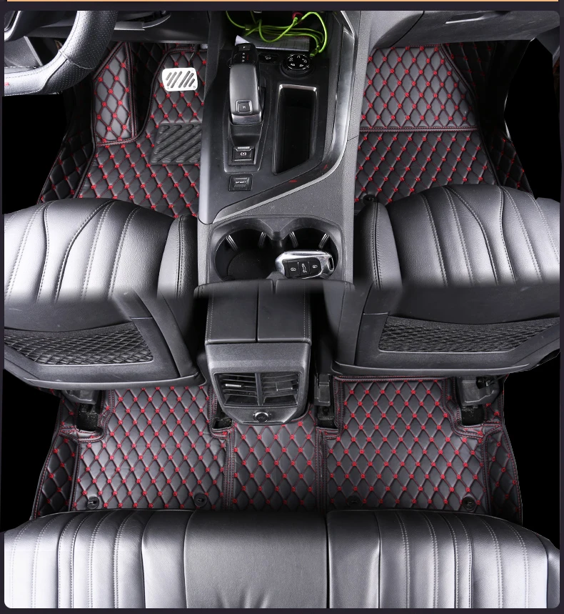 Кожаный Автомобильный Коврик для Пежо 3008 ковер аксессуары для интерьера Стайлинг