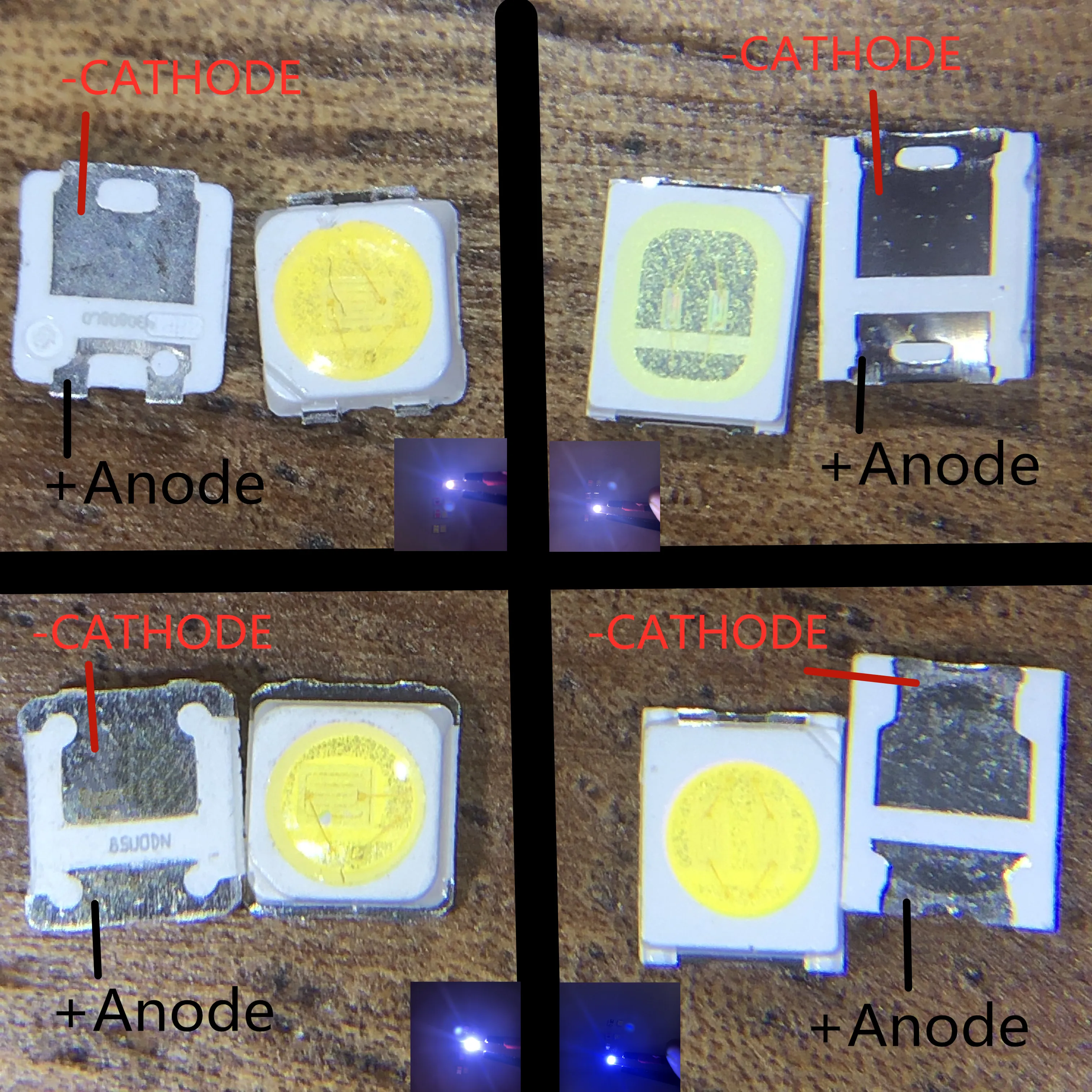 2828 светодиодная подсветка Flip-Chip LED 1 5 W 3V 3228 spbwh1322s1kvc1нагрудник холодный белый