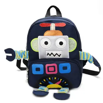 

Cartoon Robot Backpack Schoolbag for Girls Kids Rucksack Bookbags Daypack