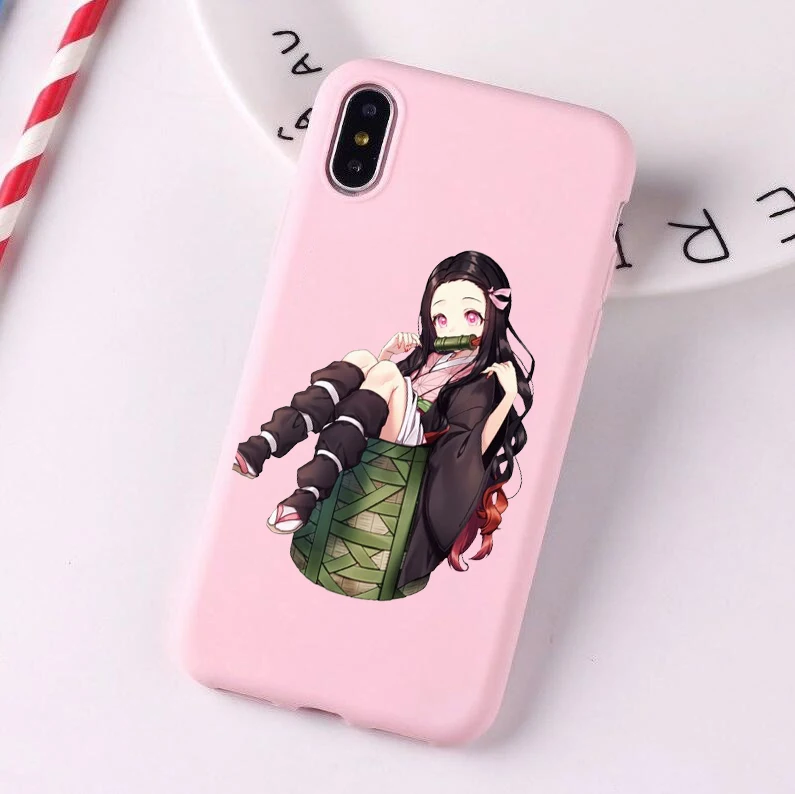 Kamado Nezuko Kimetsu no Yaiba Demon Slayer ТПУ, конфетный мягкий чехол для телефона huawei p30 pro p30 lite p20 pro p10 mate 20 p10 lite - Цвет: FHSR-24082