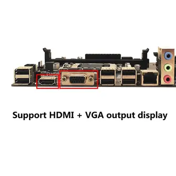 

H61M C Desktop Computer Motherboard 1155 Pin CPU Interface DDR3 Memory Mainboard WXTB