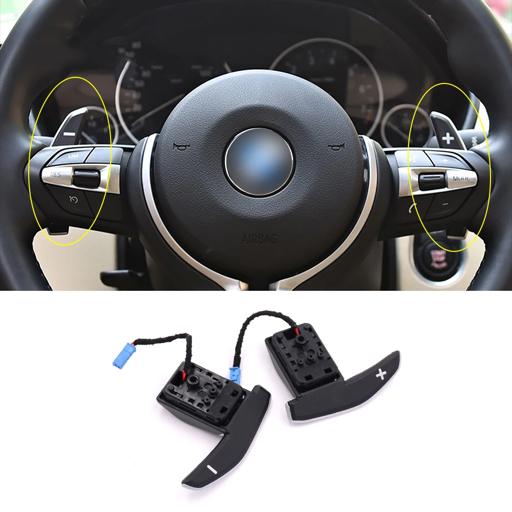

car steering wheel shift paddle for bmw f10 shift paddle assembly steering wheel pick grade steering gear paddle aluminum alloy