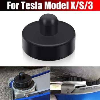 

Tesla lift point adapter 4Pcs Jack Pad Lift Point Pad Adapter Safe Raise Tool Kit For Tesla Model 3 /S /X durable rubber design