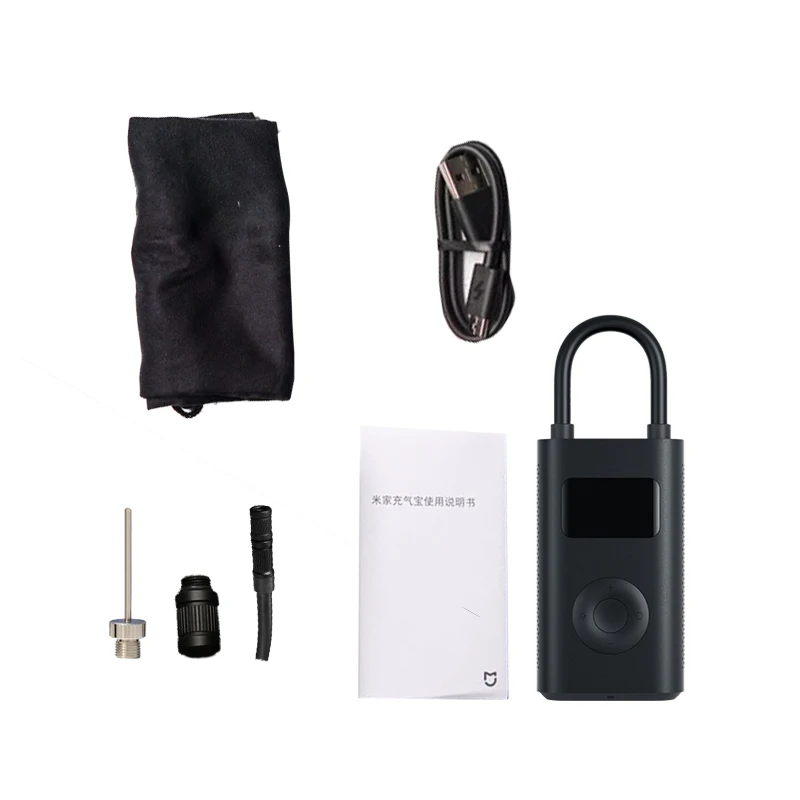  Xiaomi Electric Inflator Pump Portable Quick Smart Digital Tire Pressure Detection for Xiaomi Mijia