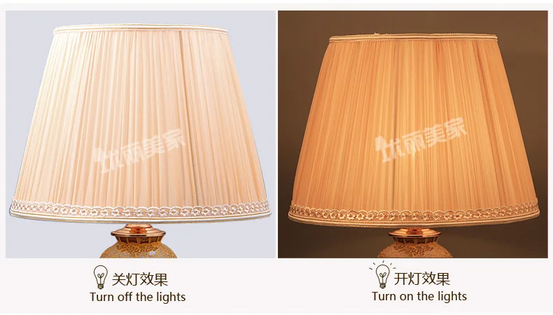 MengDengWei Modern Table Lamp Shades Pleated, Large Size Fabrics Decorative Floor Lamp Shade Cover, E27