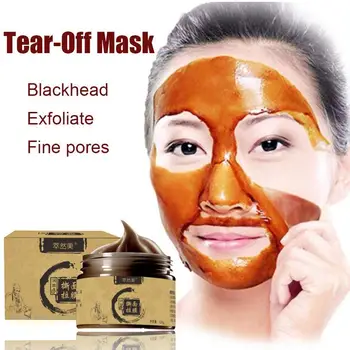 

Woman's Fashion Face-pack Gold Collagen Peel Off Black Black Acne Treatment Cleansing Skin Peeling Mask Care Deep H8A6