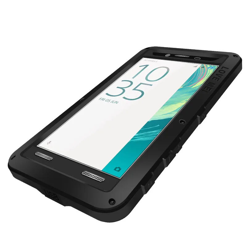 LOVE MEI металлический алюминиевый чехол для sony Xperia X, мощный защитный противоударный водонепроницаемый чехол для sony Xperia X F5122 F5121