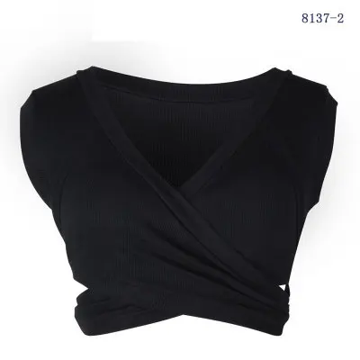 Camisole Майки женские летние кроп Топ уличная крутая Сексуальная женская короткая футболка женские Клубные жилеты мода - Цвет: Black Tops