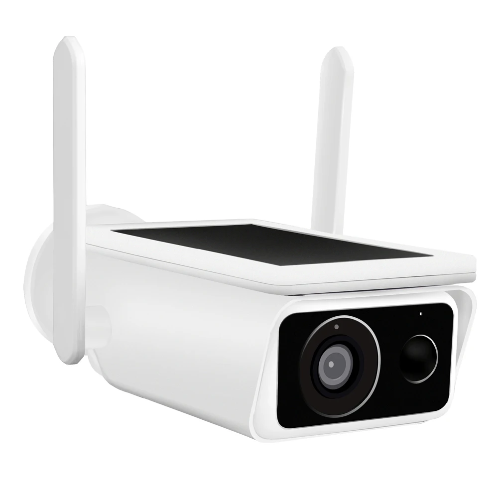 

tech wireless wifi solar cctv camera 1080p with Li battery outdoor security PIR sensor