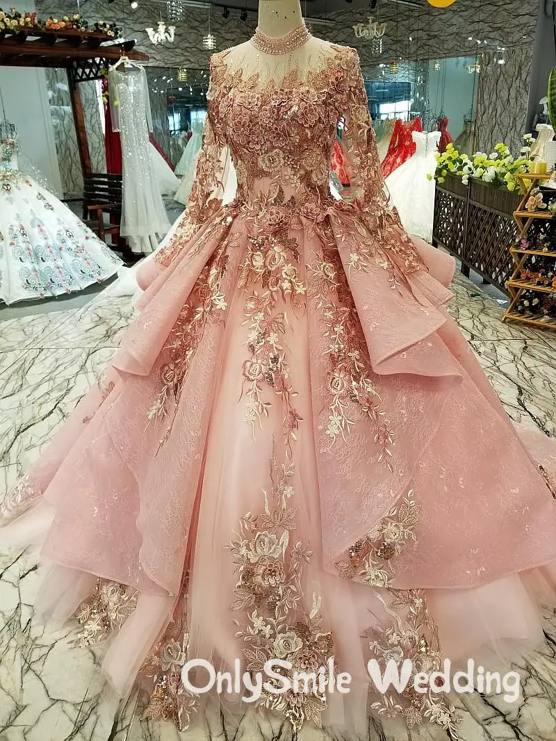 Black and pink wedding dresses Clearance