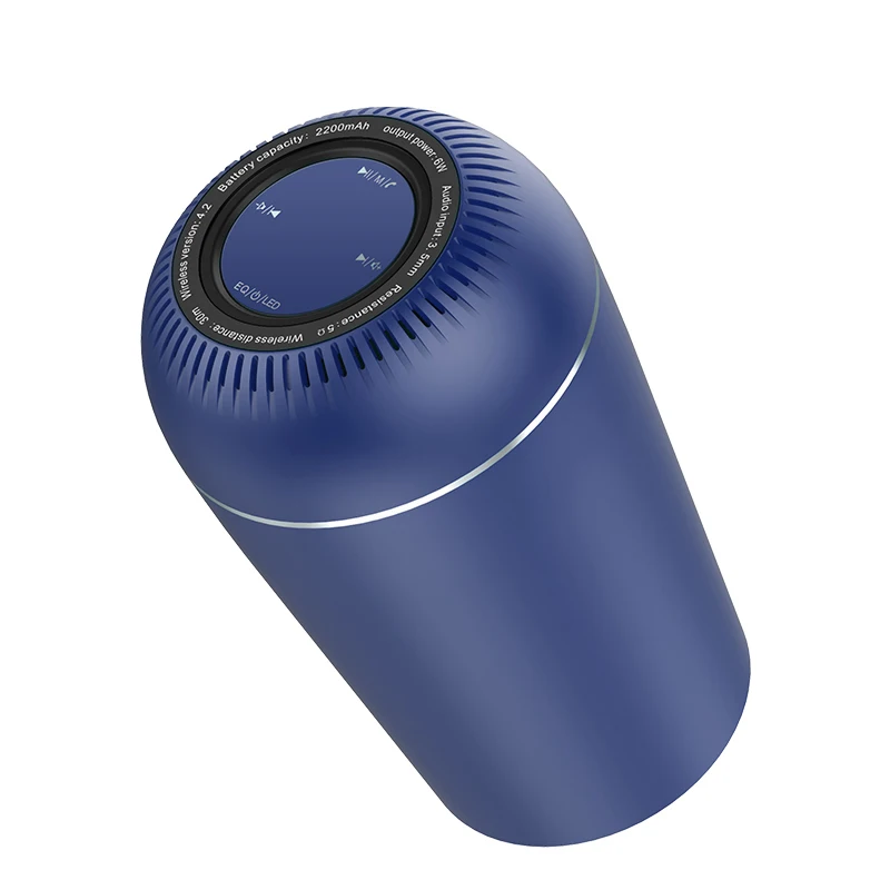 3D объемные басы Беспроводные Bluetooth колонки V5.0 TWS сабвуфер 5 Вт поддержка TF AUX USB порт HIFI аудио