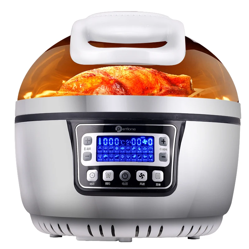 Air Fryer Home Light Oven Intelligent Large Capacity Multi-functional Electric Frying Pan Oil- free Frying French Fries Machine (2)