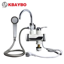 KBAYBO 3000 واط سخان مياه الحمام المطبخ لحظة سخان مياه كهربي سخان مياه الحنفية LCD درجة الحرارة عرض Tankless صنبور