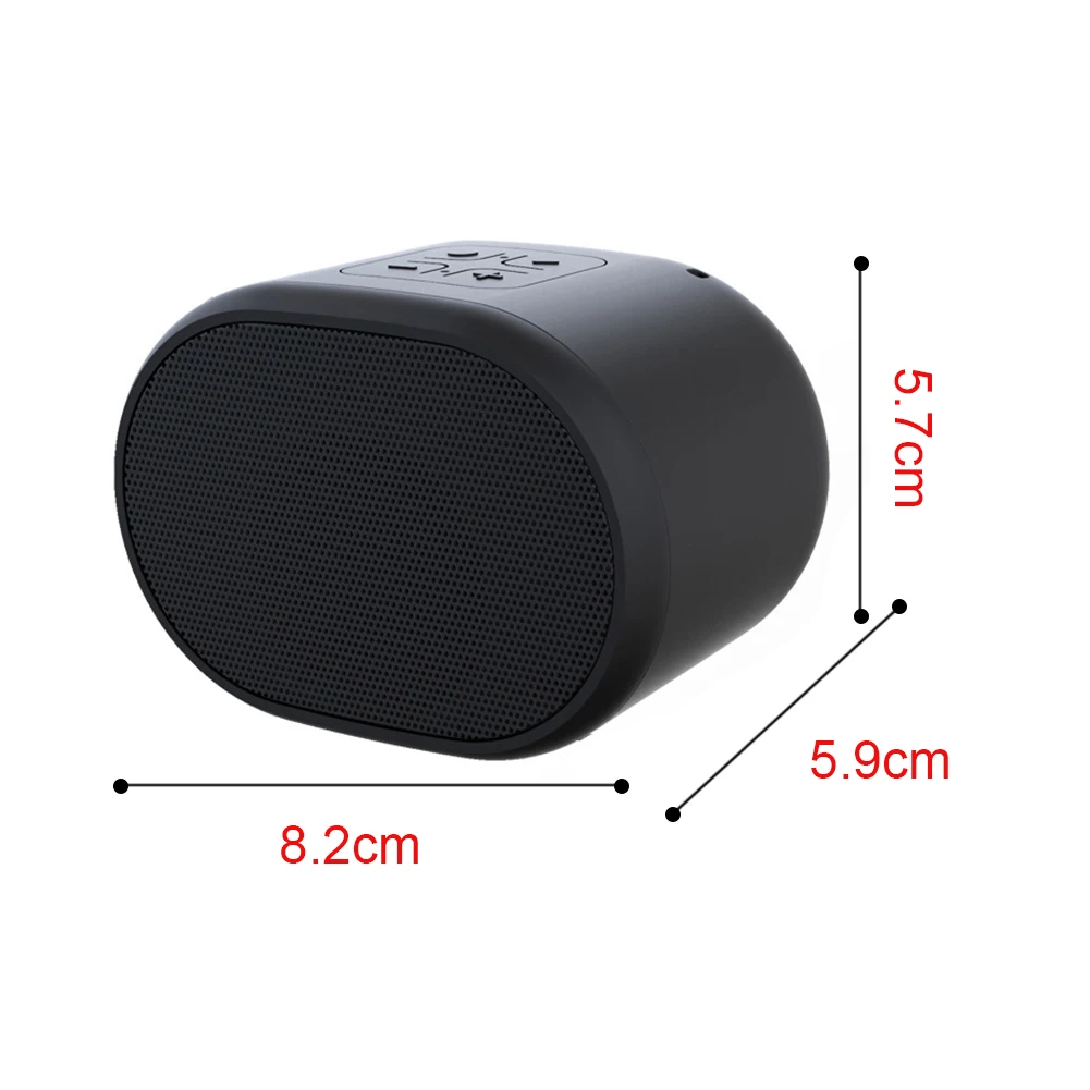 B62 Bluetooth динамик ABS Super Bass портативный регулятор громкости наружный USB подарок водонепроницаемый мини беспроводной звонок в режиме Hands-free