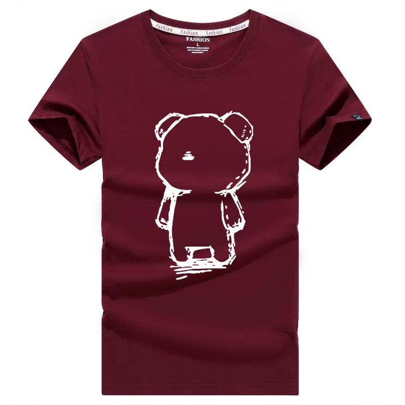 

SWENEARO Brand Men's Tops T-shirts Fashion Print Funny Tee shirt homme High Quality 100% Cotton O-Neck T-shirt Men plus size 5XL