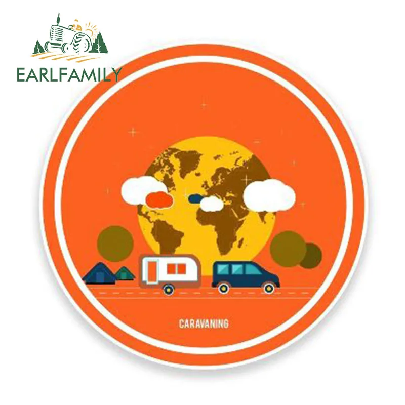 EARLFAMILY 13 см x автомобильный Стайлинг автофургон двигатель домашняя виниловая