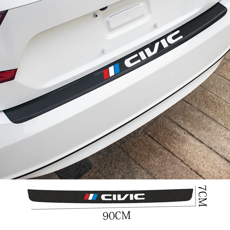 Для Honda Civic 10th 8th Тип R 2008 2012 2018 углеродное волокно Автомобильный задний бампер