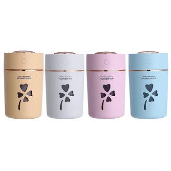 

280ML Household Car Purifier Atomizer Lucky Grass Aroma Diffuser USB Mini Air Humidifier Colorful LED Night Light
