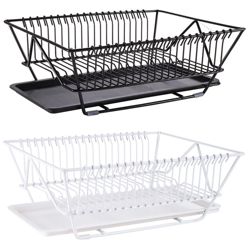 Multifunctional Tableware Storage Rack Organizer Dishes Drain Holder Iron Steel Dish Drying | Дом и сад