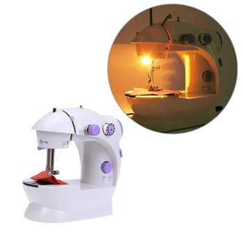 

Electric Mini Sewing Machine For Home Hand Machine To Sew Speed Adjustment With Light Handheld Sewing Machine Energy Saving
