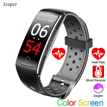 

Smart Bracelet Q8S Android IOS Heart Rate Sleep Monitor Blood Pressure Smartwatch Fitness Tracker Color Screen Sports Band